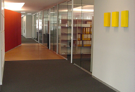 Ansicht Büroflur