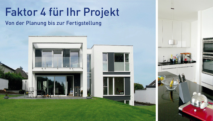Faktor 4 fr Ihr Projekt - Von der Planung bis zur Fertigstellung